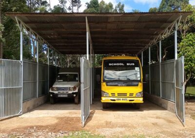 Vehicle Port built for the Our Lady of Grace Childrens Home in Kenya